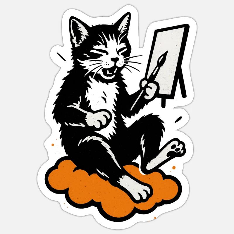 Sticker taille S (10 x 10 cm) - 