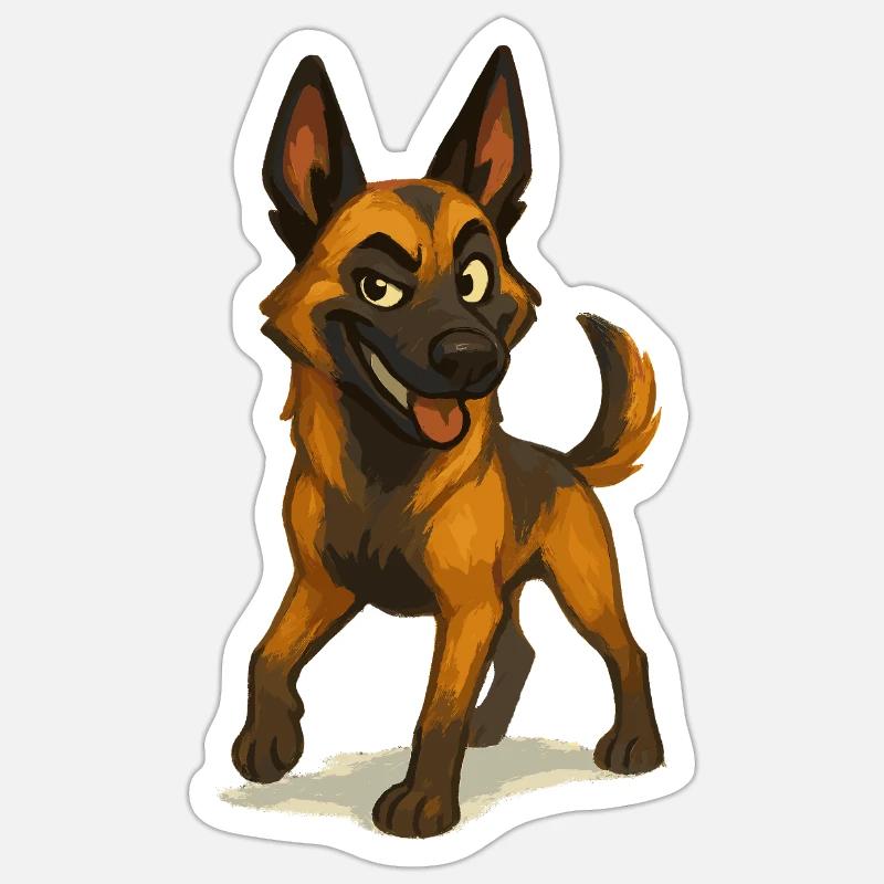 Sticker Größe S (10 x 10 cm) - 
