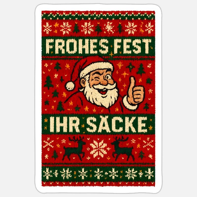 Sticker Größe S (10 x 10 cm) - 