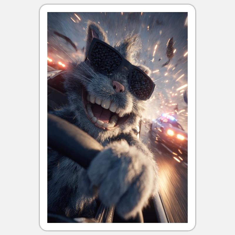 Sticker size S (10 x 10 cm) - 