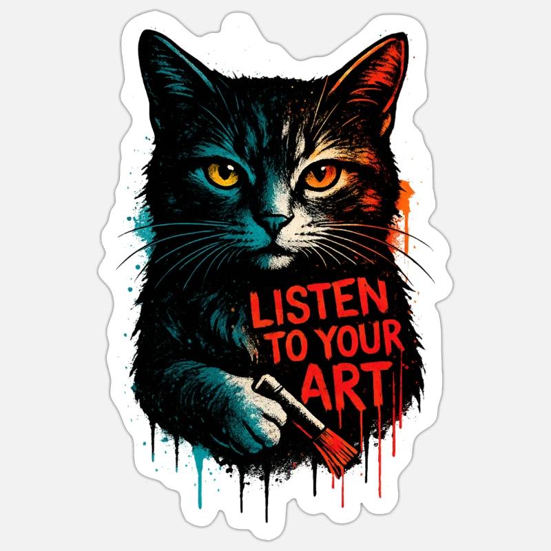 Sticker taille S (10 x 10 cm) - 