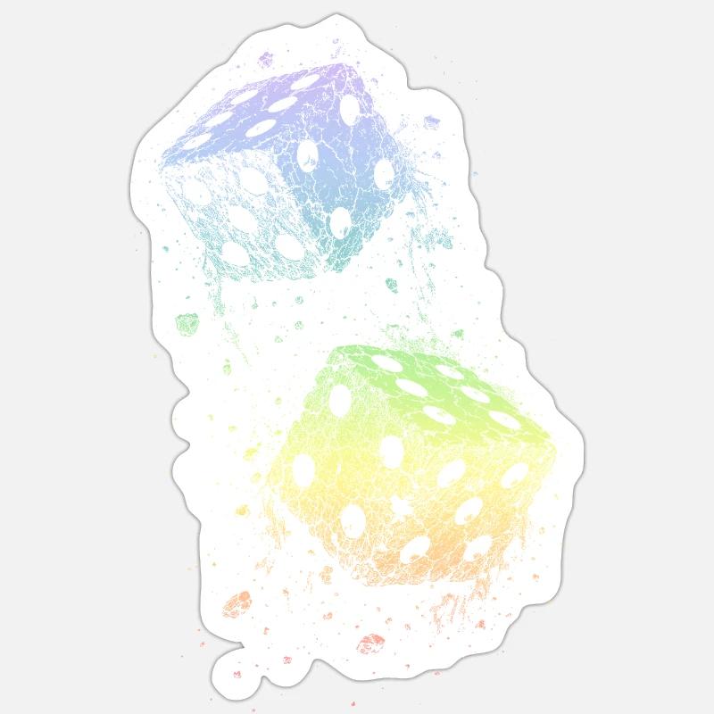 Cube Sticker taille S (10 x 10 cm)