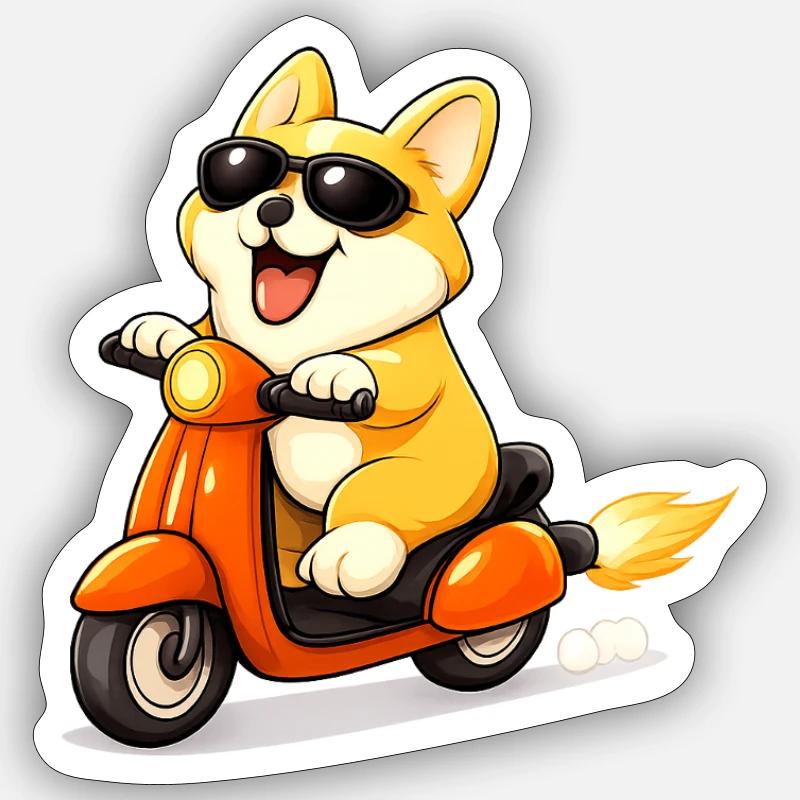 Sticker Größe S (10 x 10 cm) - 