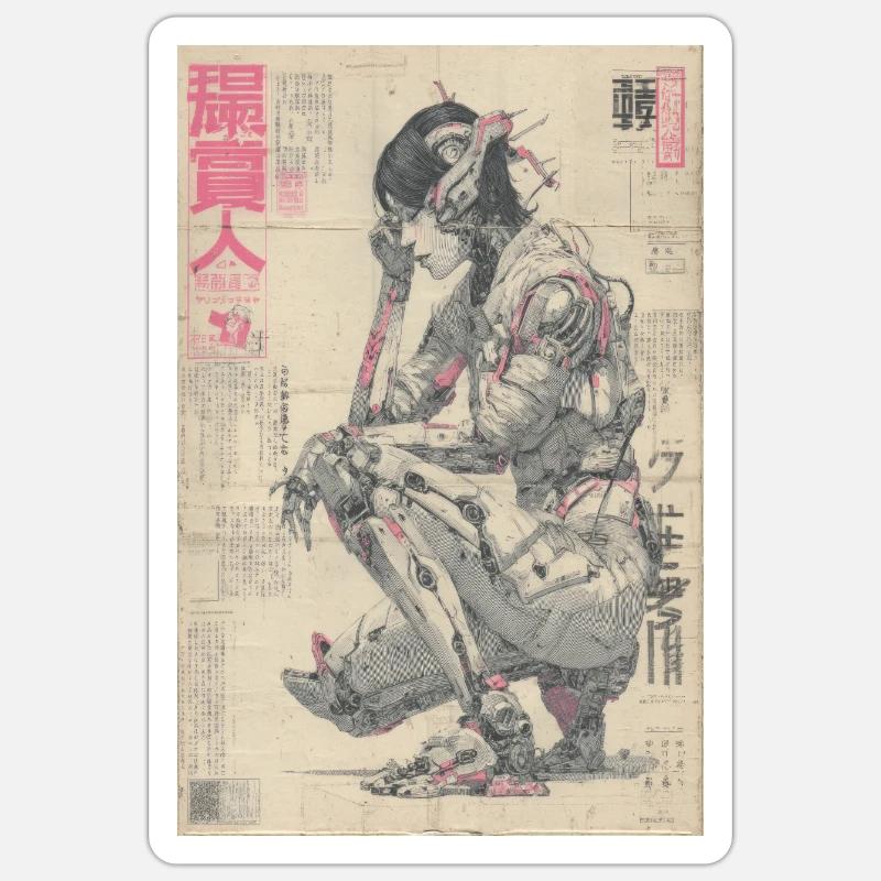 Sticker taille S (10 x 10 cm) - 