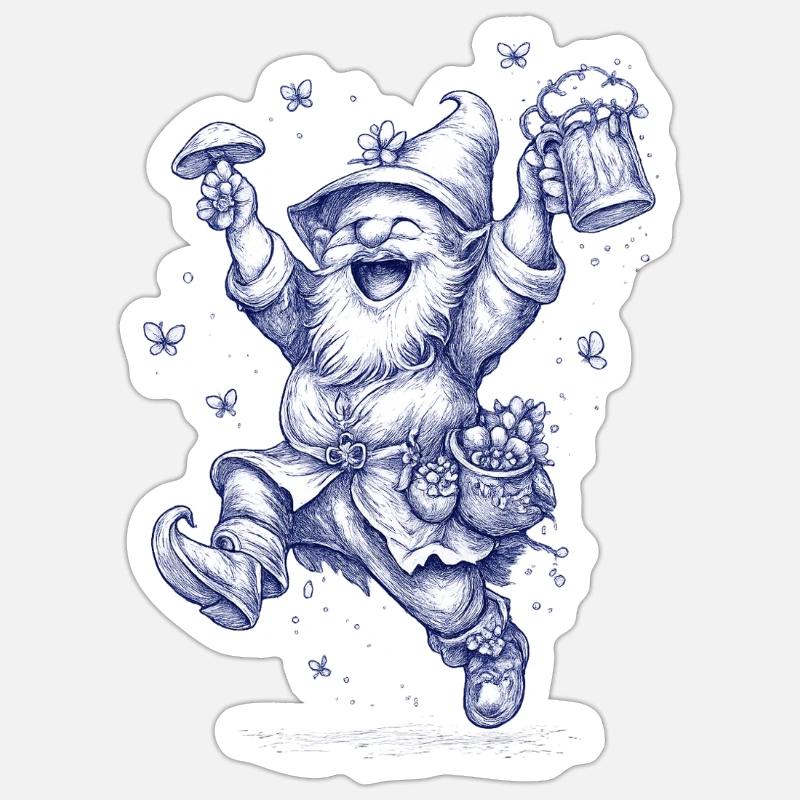 Sticker Größe S (10 x 10 cm) - 