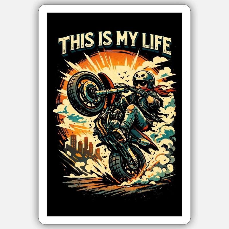 Sticker size S (10 x 10 cm) - 