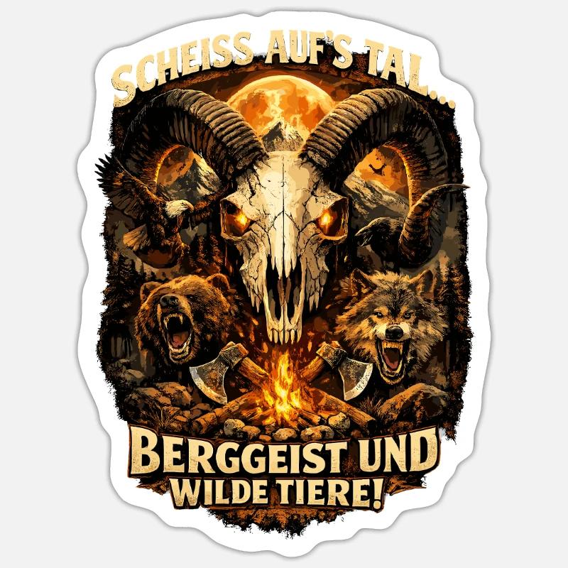 Sticker Größe S (10 x 10 cm) - 