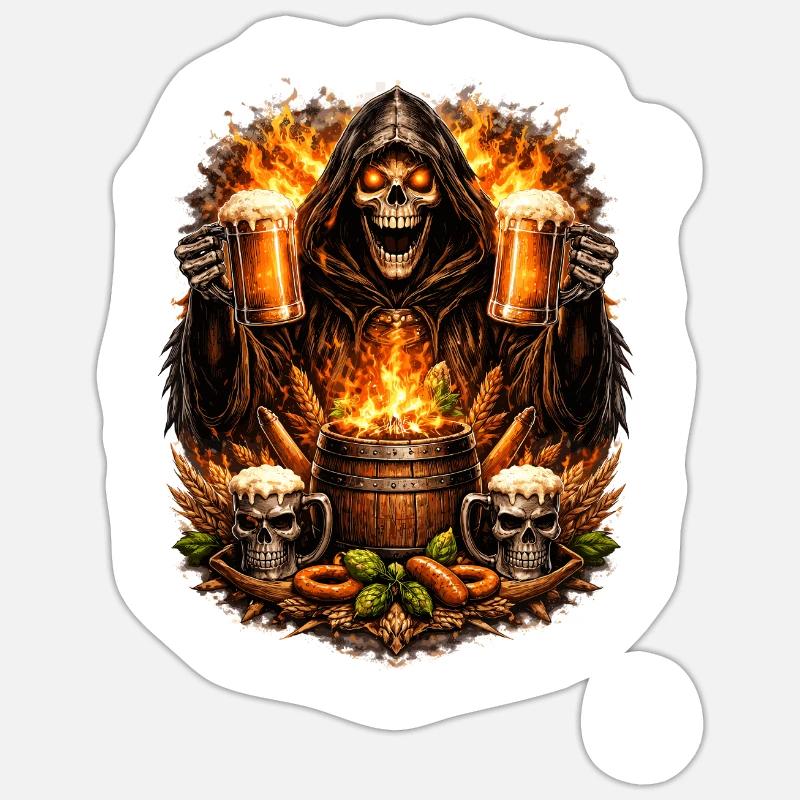 Sticker Größe S (10 x 10 cm) - 