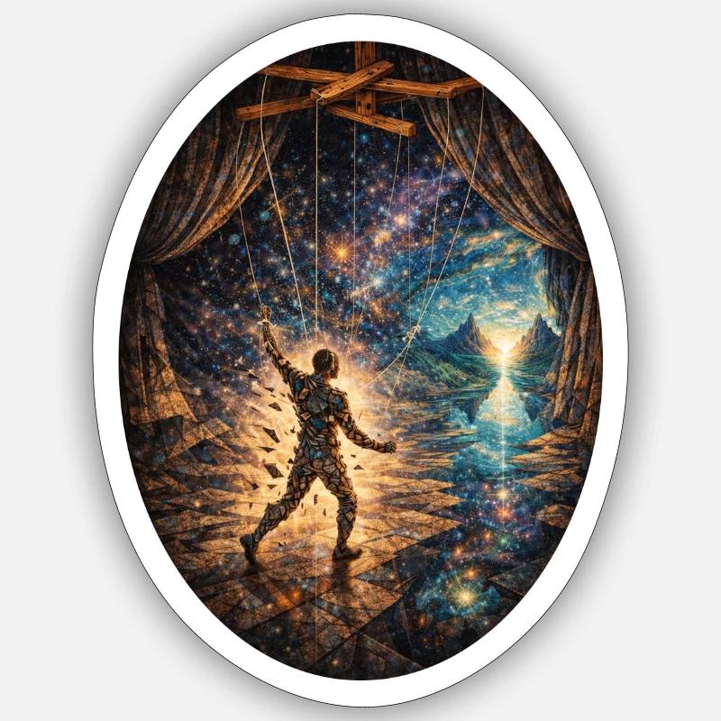 Sticker Größe S (10 x 10 cm) - 