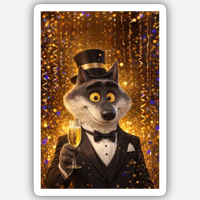 Sticker Größe S (10 x 10 cm) - 