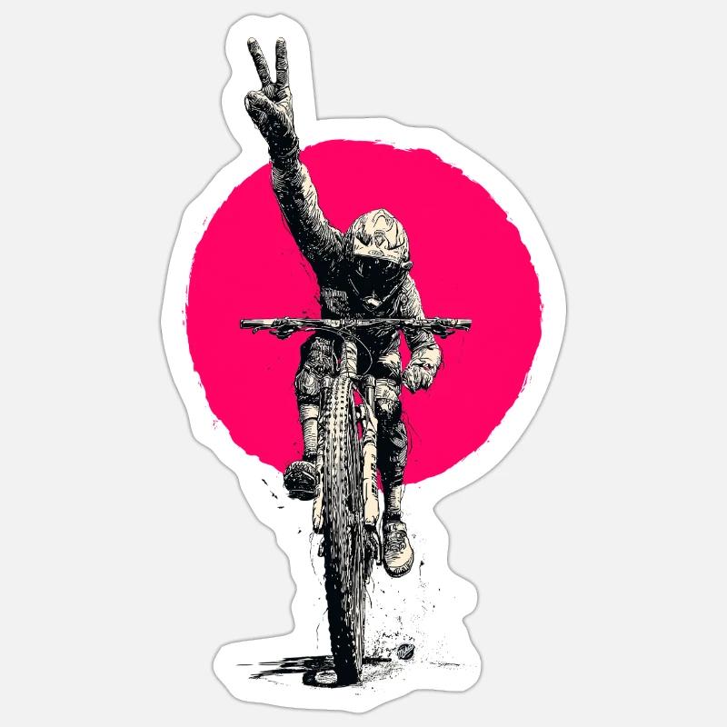 Sticker Größe S (10 x 10 cm) - 