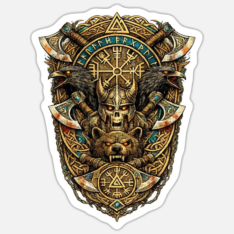 Sticker Größe S (10 x 10 cm) - 
