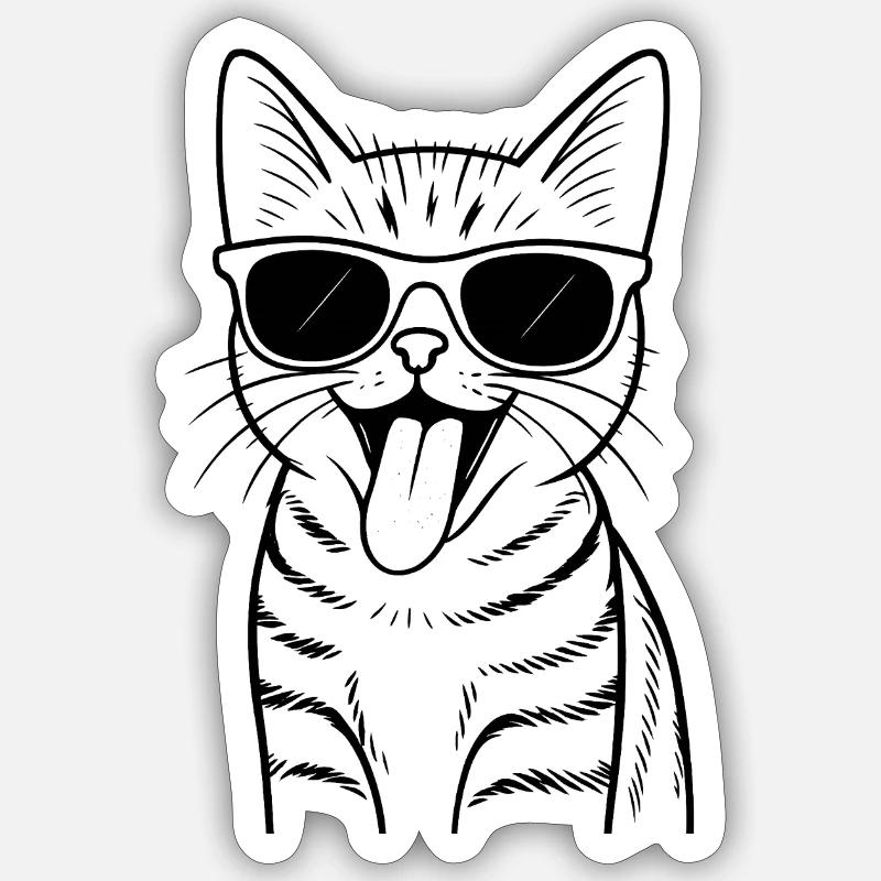 Sticker taille S (10 x 10 cm) -