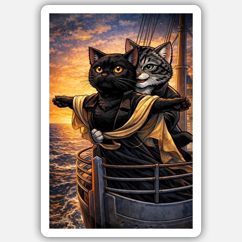 Sticker Größe S (10 x 10 cm) - 