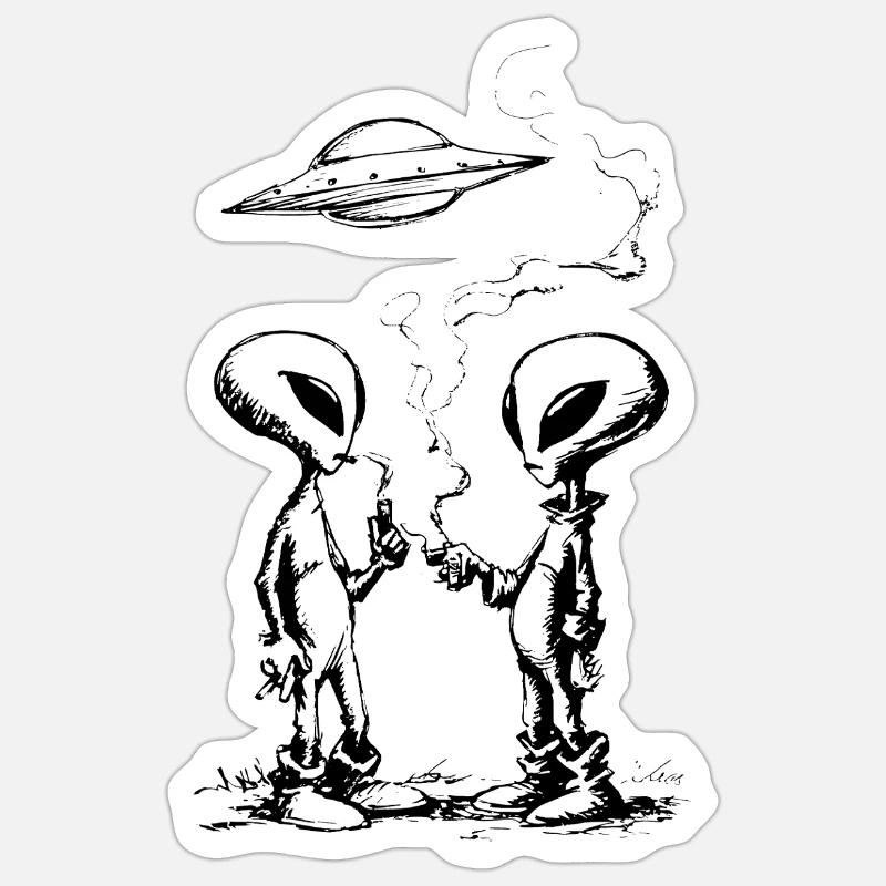 Sticker Größe S (10 x 10 cm) - 