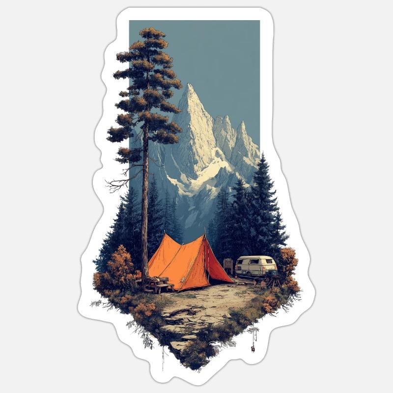 Sticker taille S (10 x 10 cm) - 