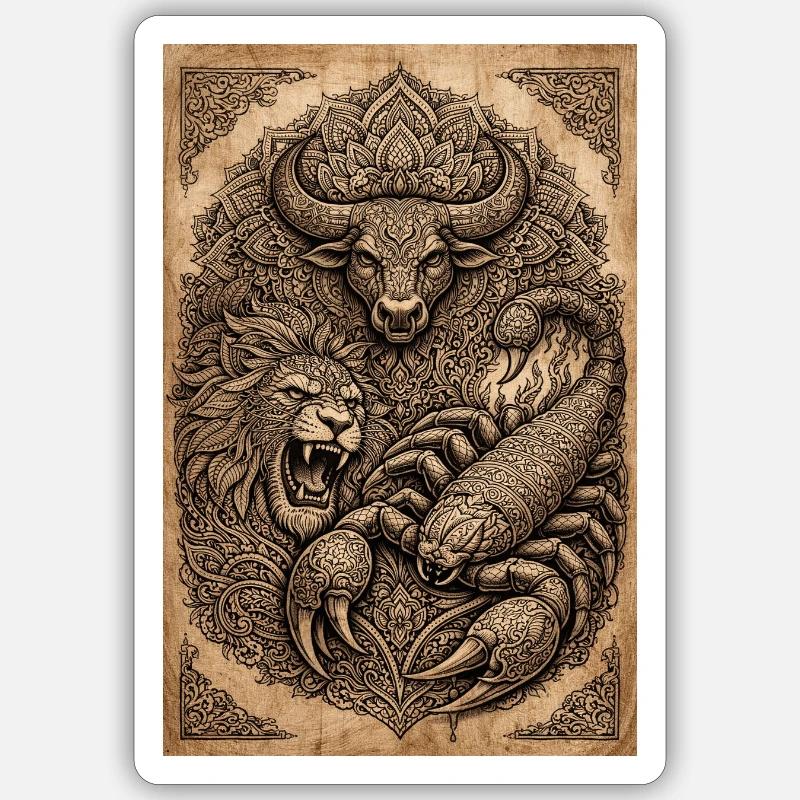 Sticker taille S (10 x 10 cm) - 