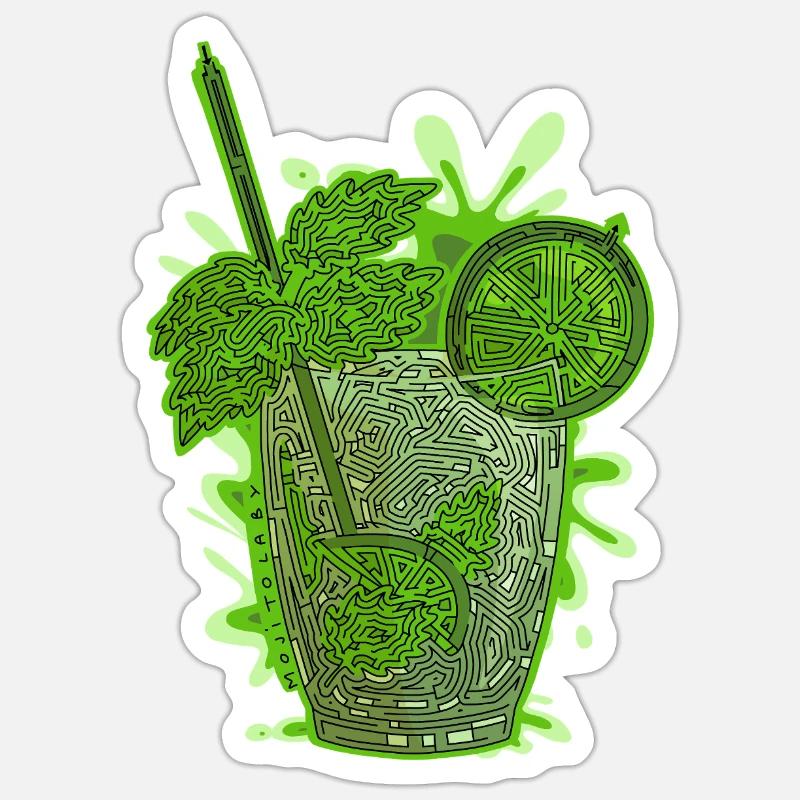 Sticker taille S (10 x 10 cm) - 