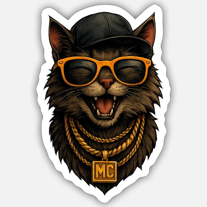 Sticker taille S (10 x 10 cm) - 