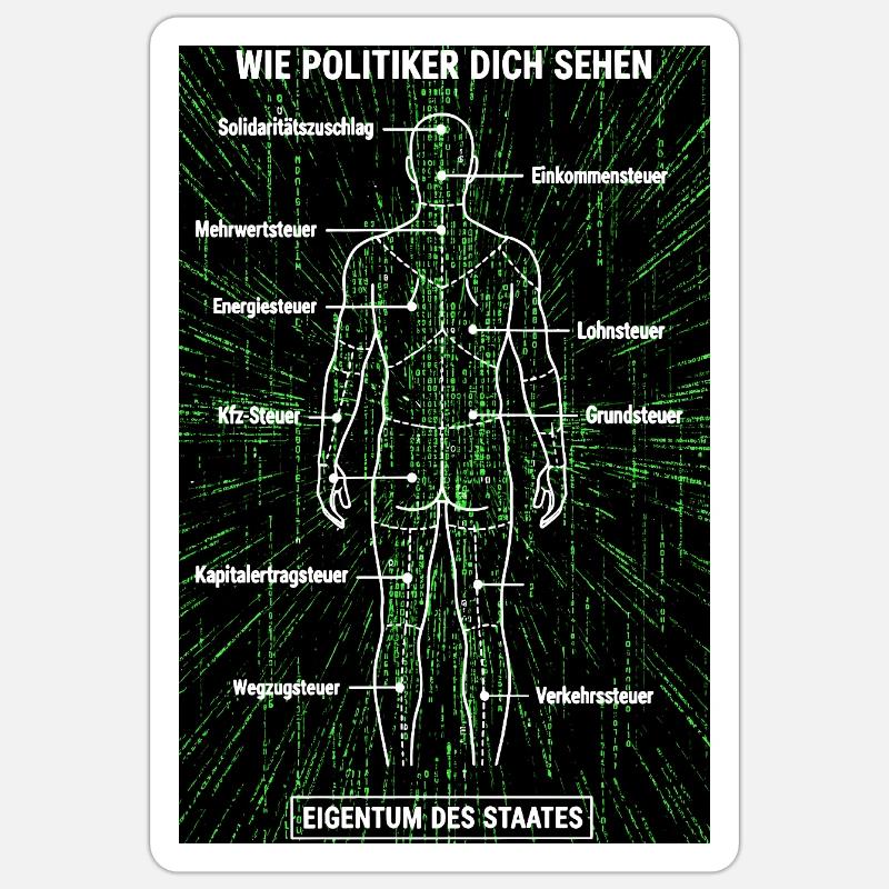 Sticker Größe S (10 x 10 cm) - 
