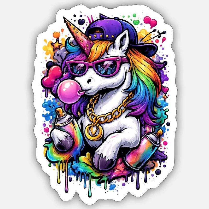 Sticker Größe S (10 x 10 cm) - 