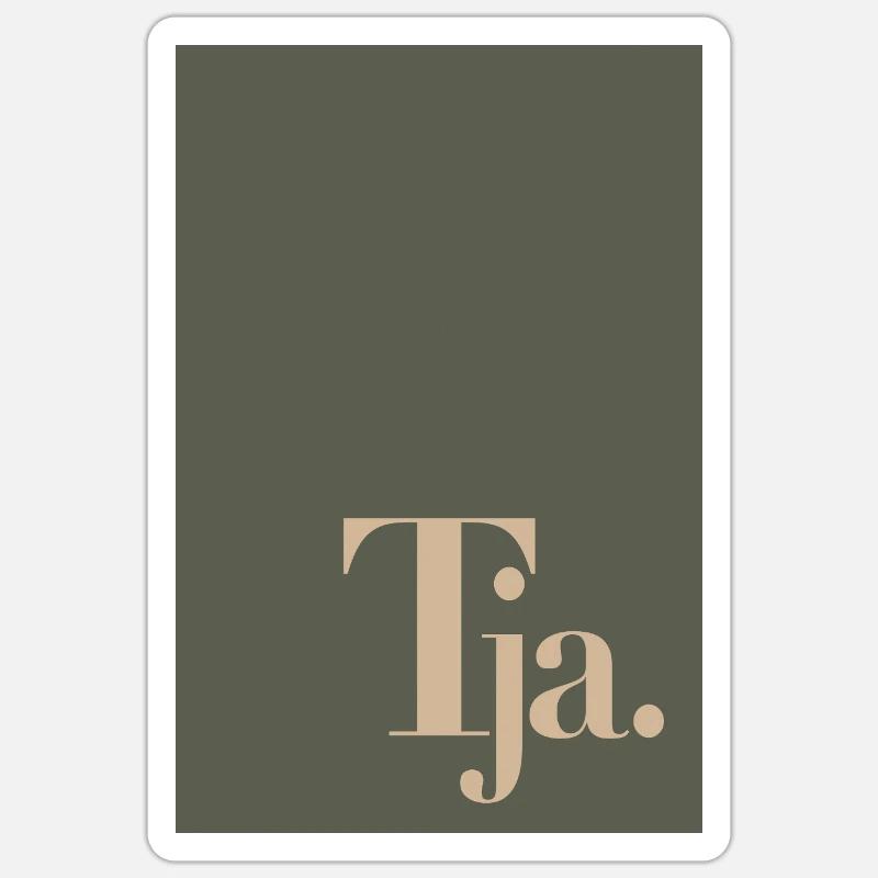 Sticker Größe S (10 x 10 cm) - 