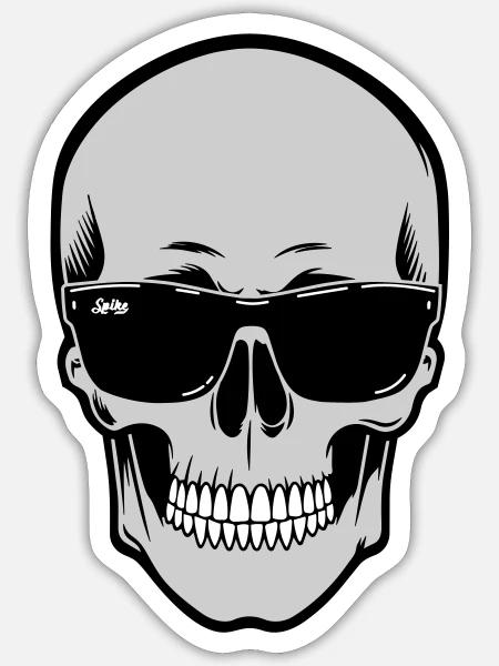 - Sticker size S (10 x 10 cm) - white matte