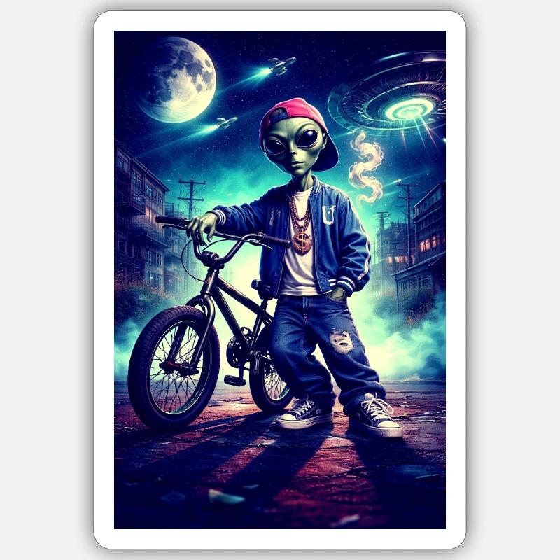 Sticker taille S (10 x 10 cm) - 