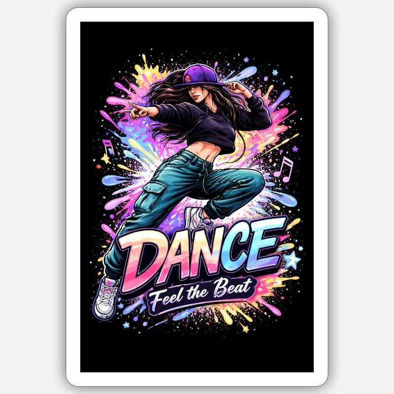 Sticker Größe S (10 x 10 cm) - 