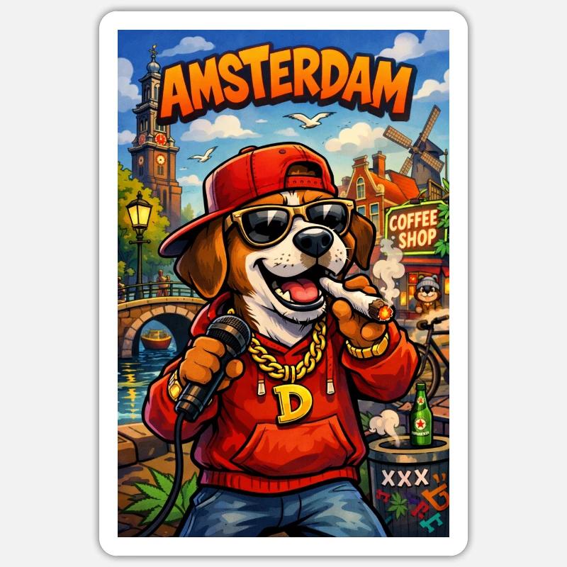 Sticker Größe S (10 x 10 cm) - 