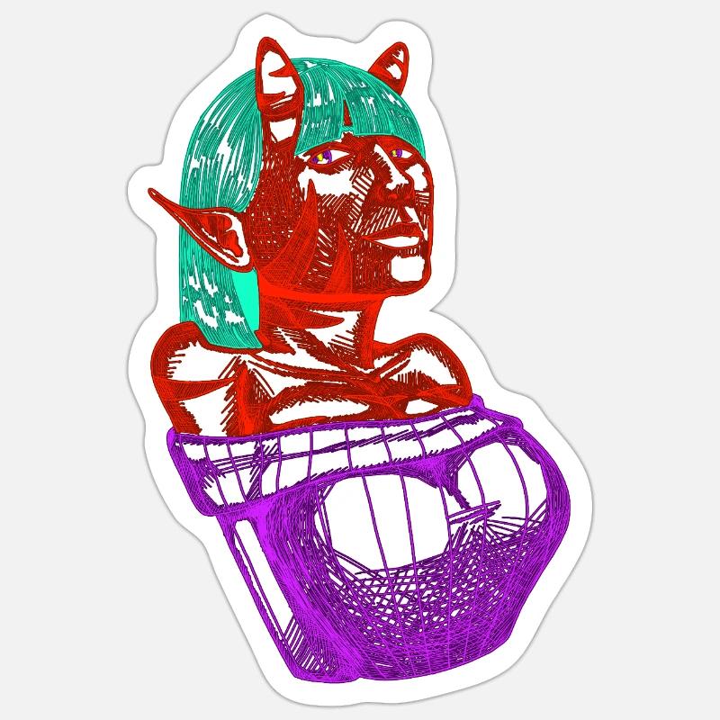 Sticker size S (10 x 10 cm) - 