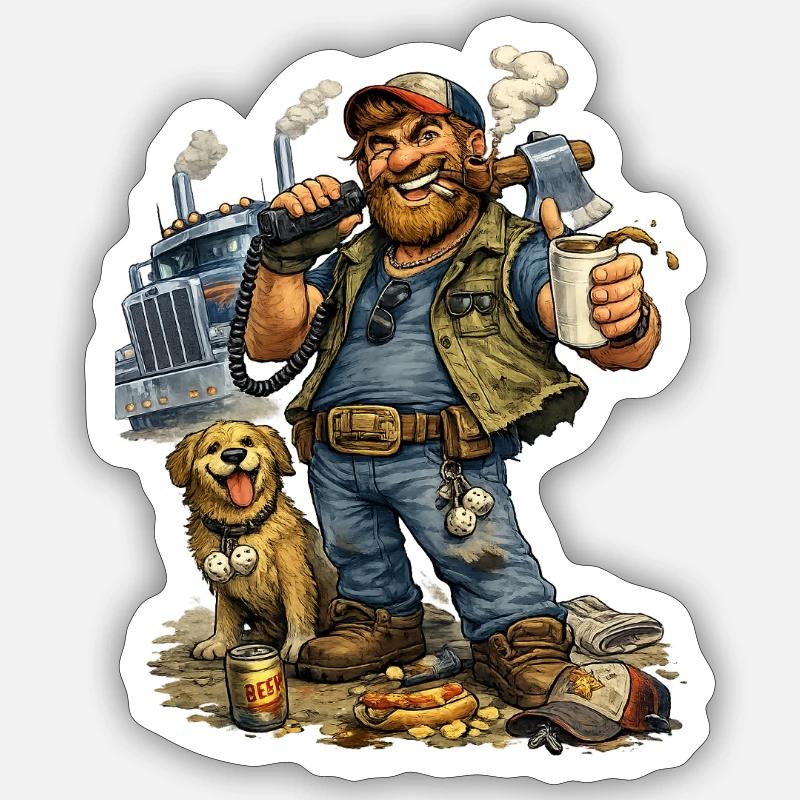 Sticker Größe S (10 x 10 cm) - 