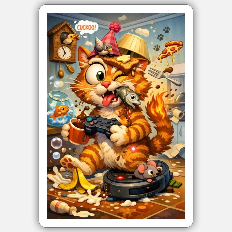Sticker size S (10 x 10 cm) - 