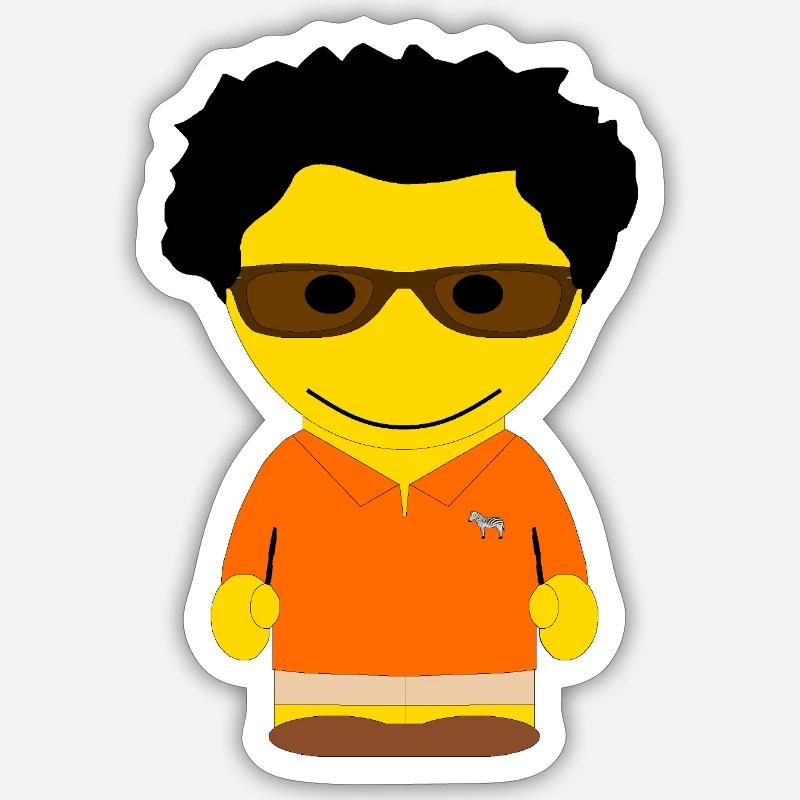 Sticker taille S (10 x 10 cm) - 