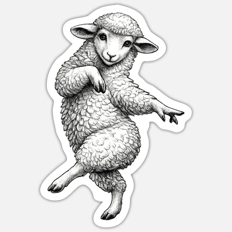 Sticker taille S (10 x 10 cm) - 