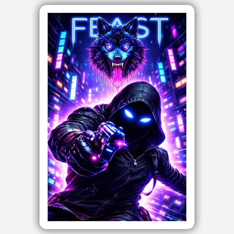 Sticker taille S (10 x 10 cm) - 