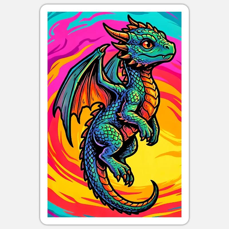 Sticker taille S (10 x 10 cm) - 