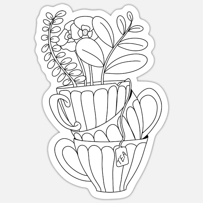 Sticker Größe S (10 x 10 cm) - 