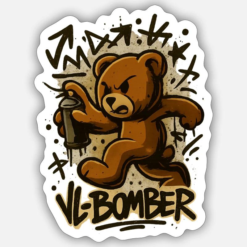 Sticker Größe S (10 x 10 cm) - 