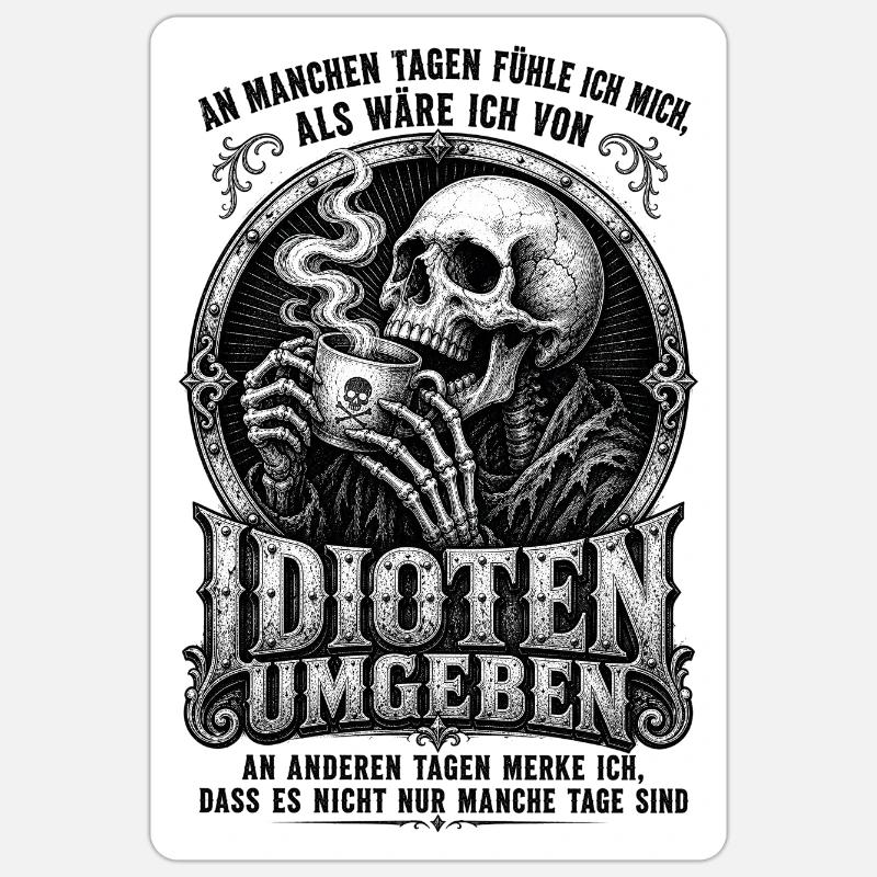 Sticker Größe S (10 x 10 cm) - 