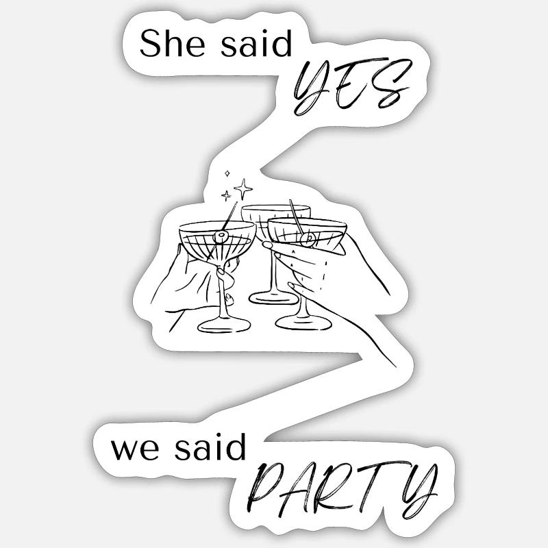 Sticker size S (10 x 10 cm) - 