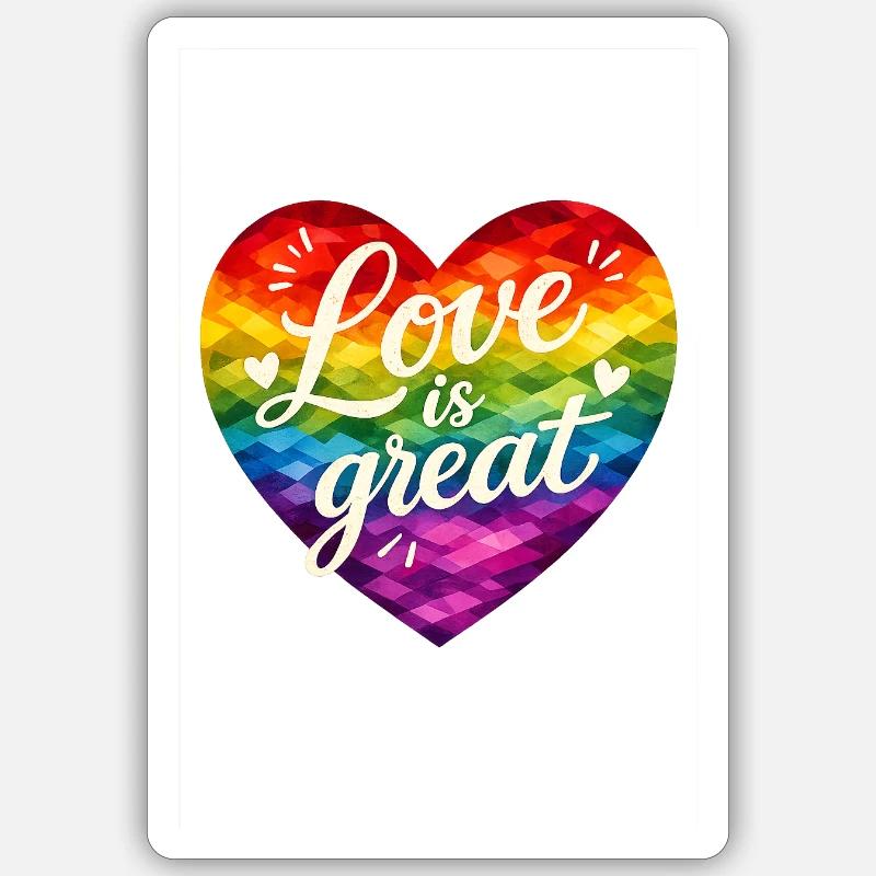 Sticker Größe S (10 x 10 cm) - 