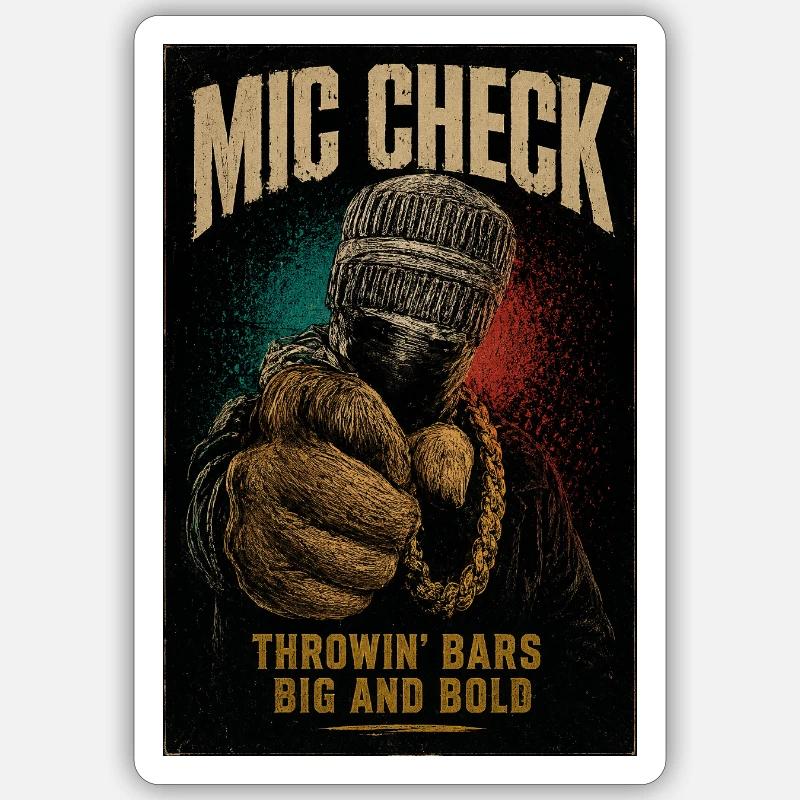 Sticker Größe S (10 x 10 cm) - 