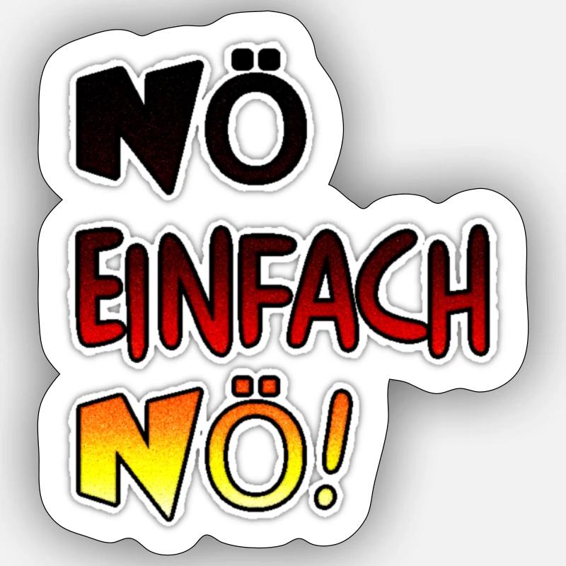 Sticker Größe S (10 x 10 cm) - 