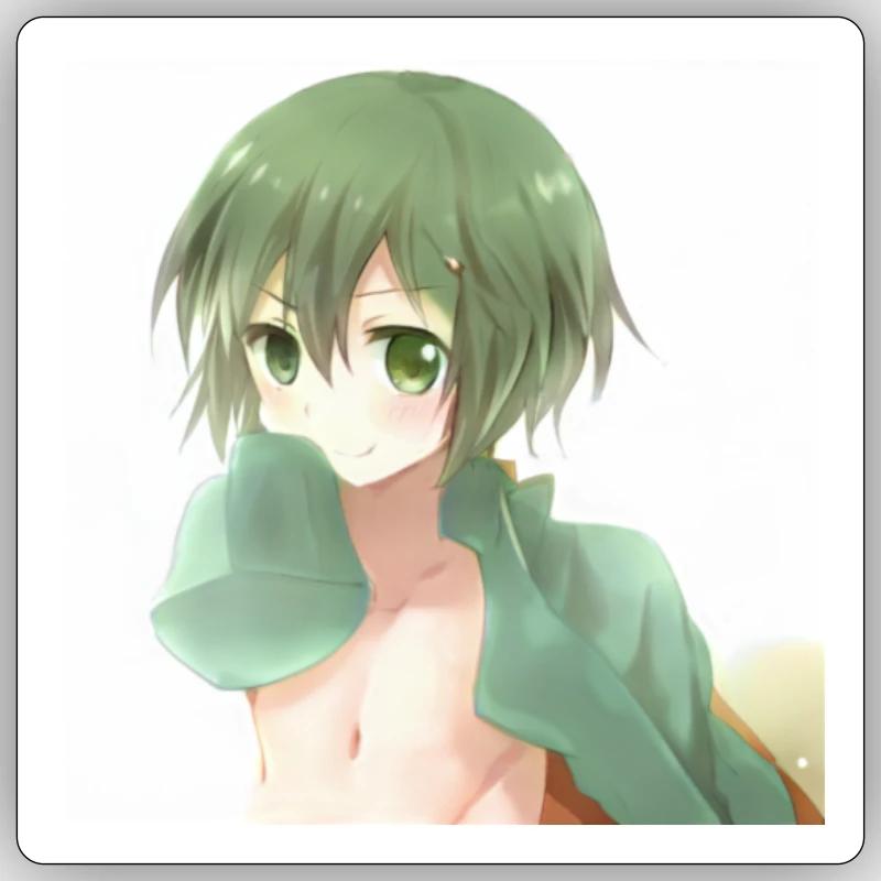 Anime - Sticker taille S (10 x 10 cm) - blanc mat