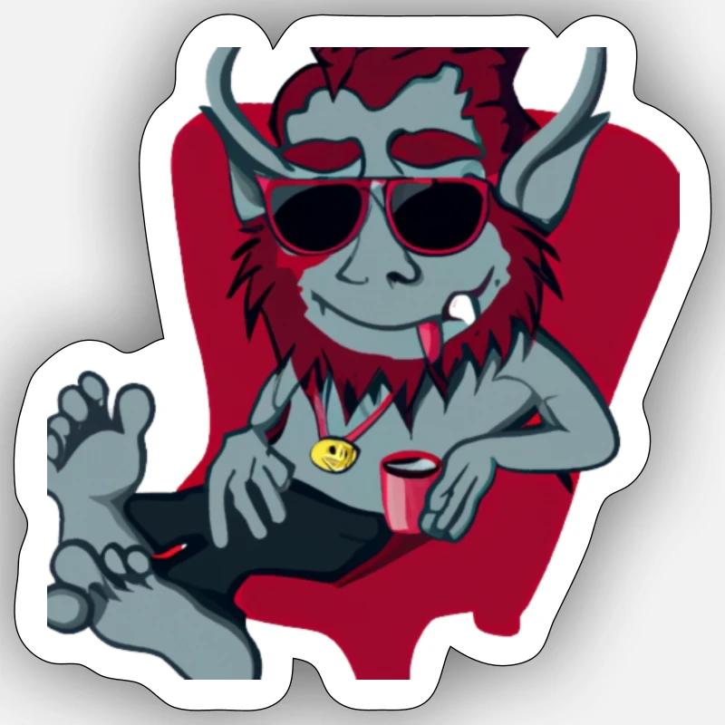 Sticker Größe S (10 x 10 cm) - 