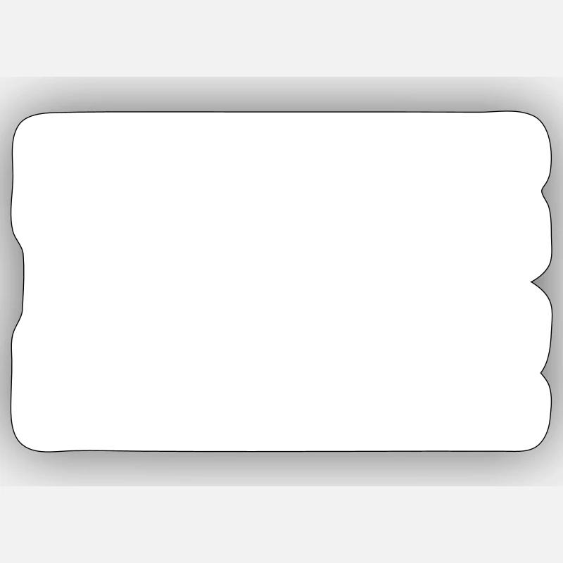 NYC - Sticker taille S (10 x 10 cm) - blanc mat