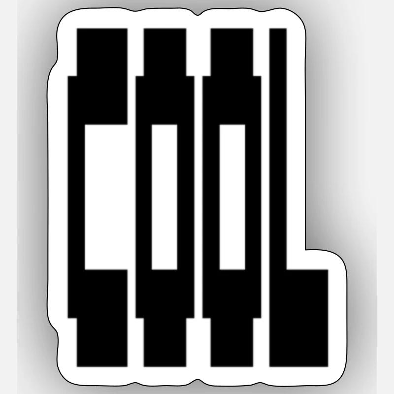 COOL Sticker Größe S (10 x 10 cm)