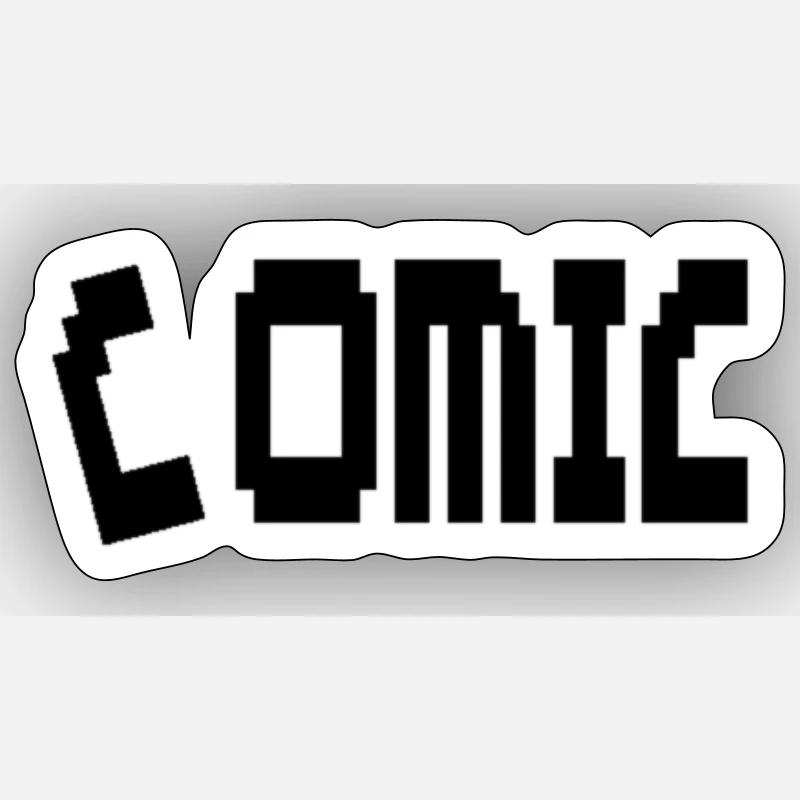 Comic Sticker Größe S (10 x 10 cm)