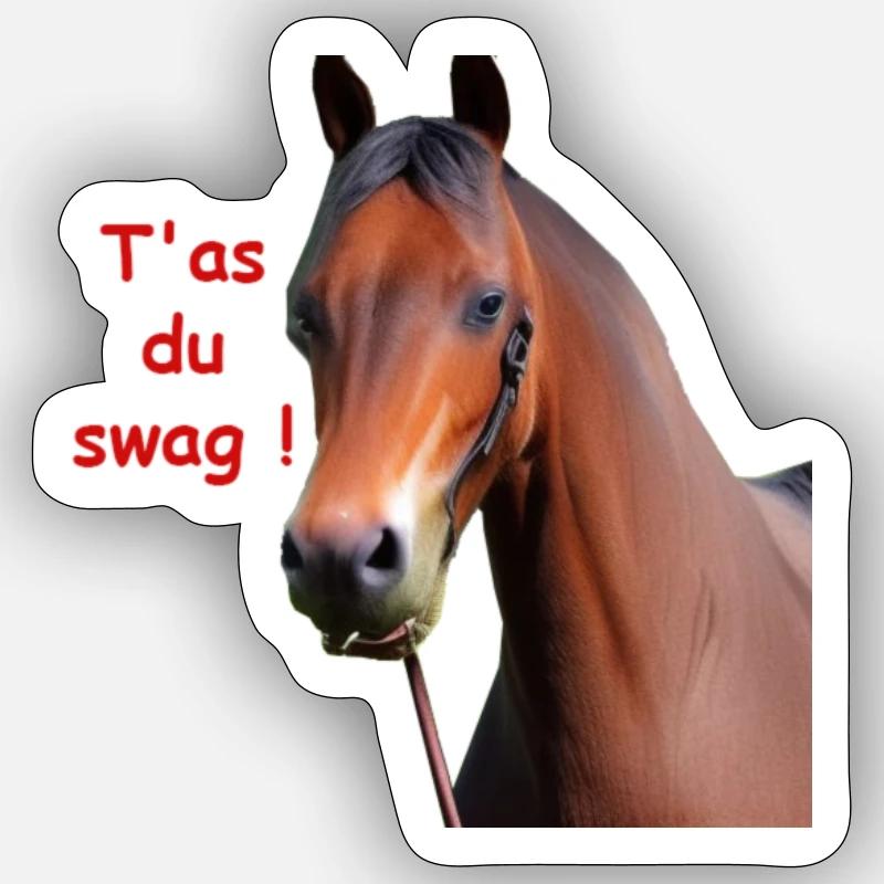Sticker taille S (10 x 10 cm) - 
